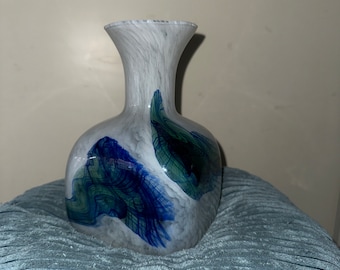 Vintage Murano-Vase. Mundgeblasen