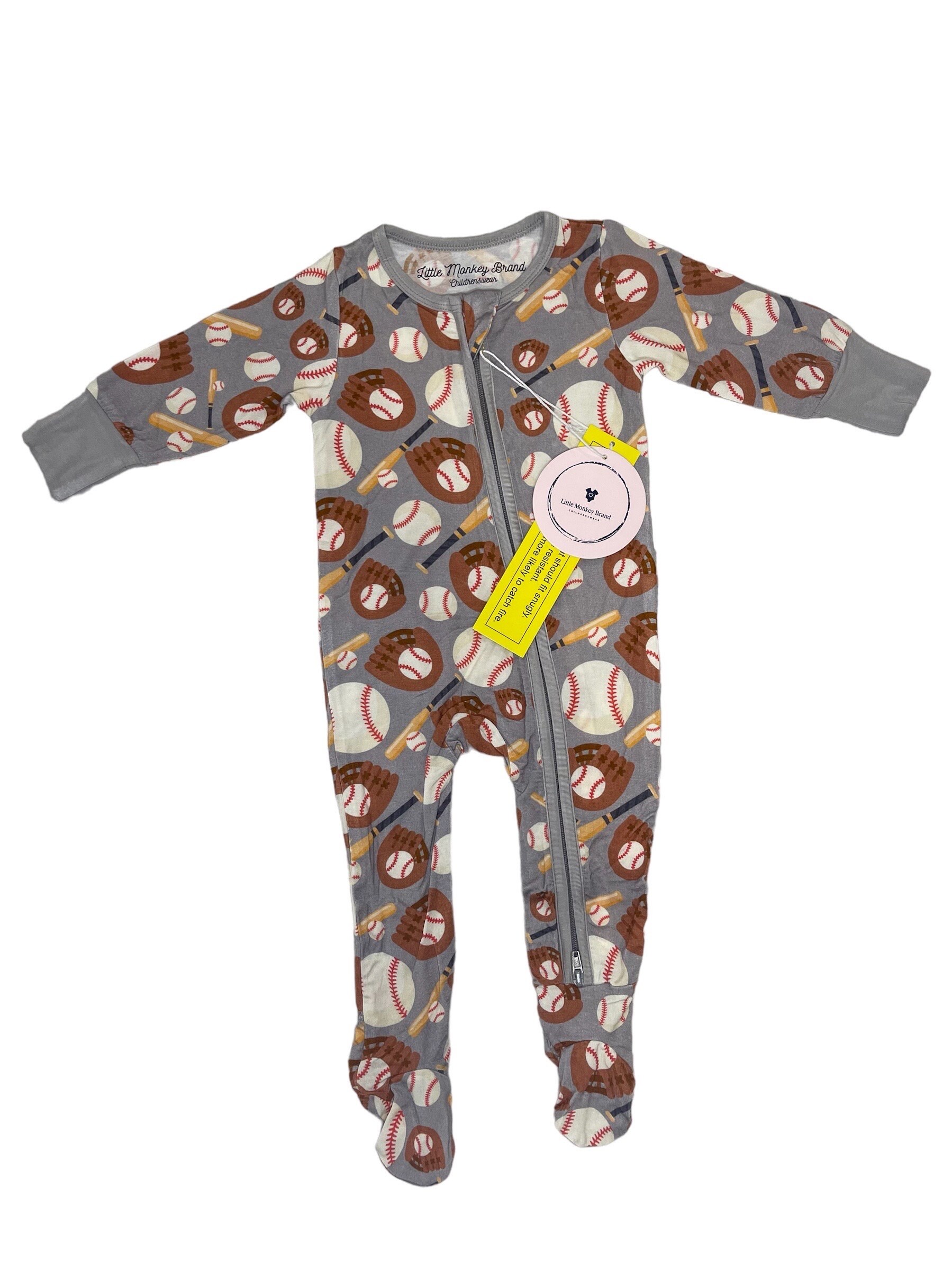 12 month footed sleepers clearance