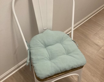 Metal Bistro Chair Cushion/14x14/Seafoam cushion