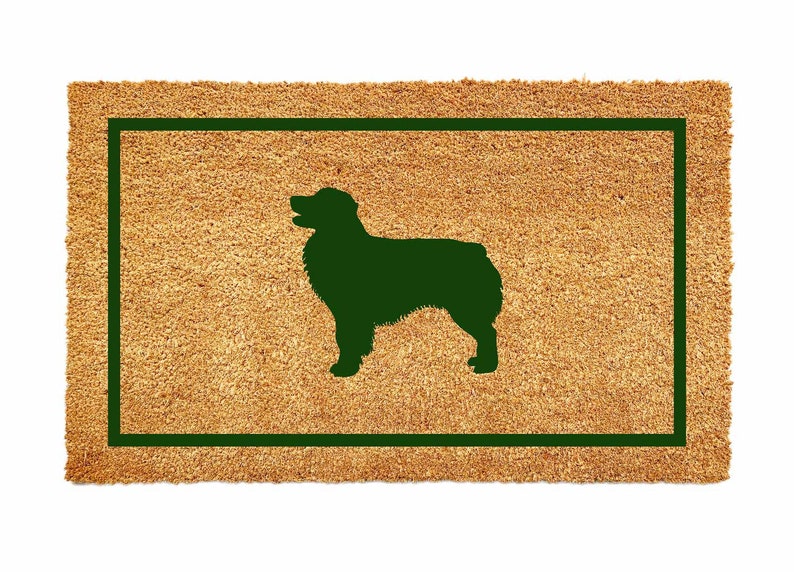 Personalized Dog Doormat Non Toxic House Warming Gift Custom Doormat