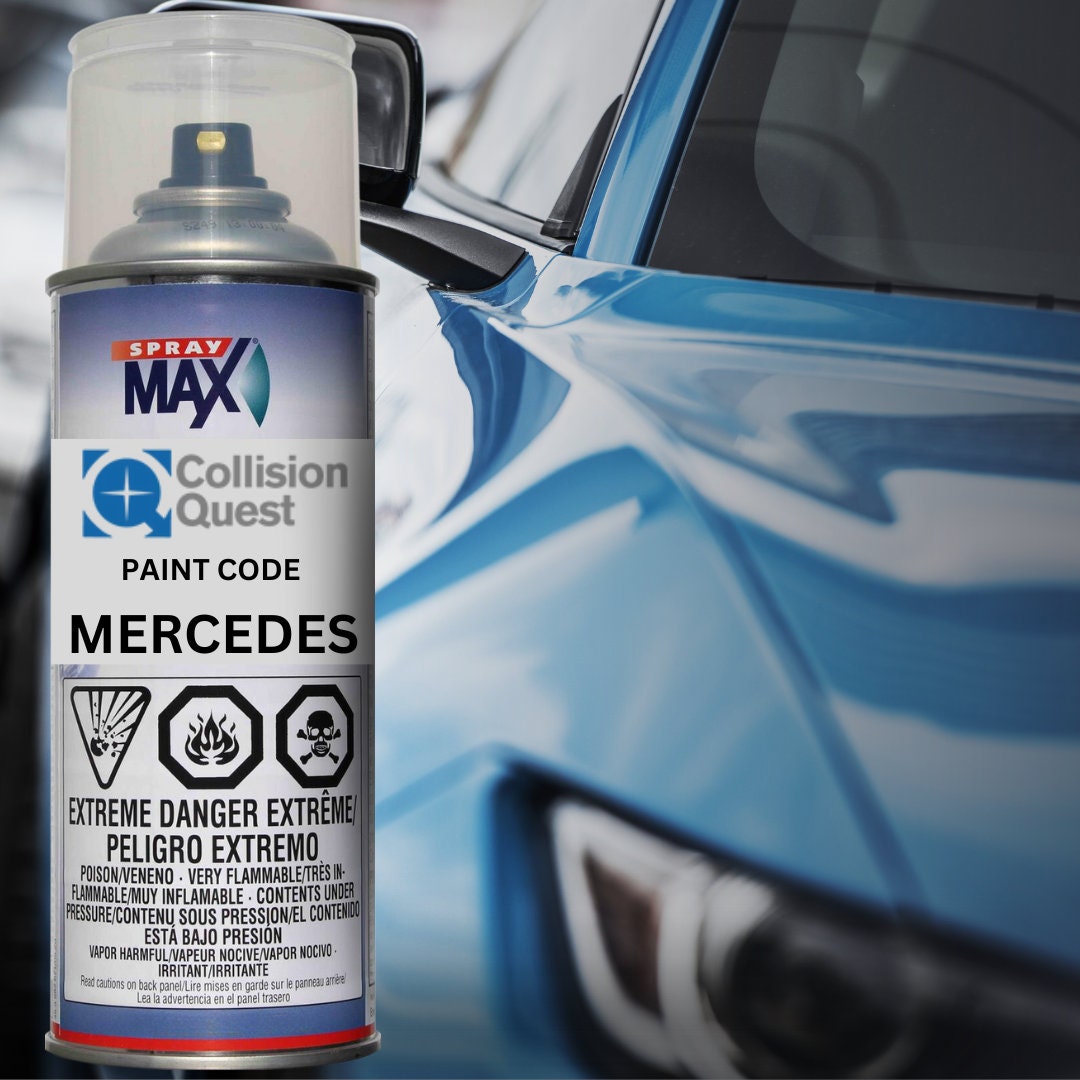 Custom Mercedes Automotive Touch up Color Match Spray Paint 8oz