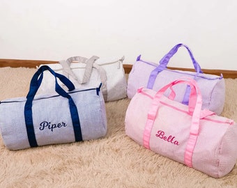 Bolsas de bebé personalizadas con monograma, bolsas de sirsaca para niños para el cumpleaños, ideales para niños pequeños