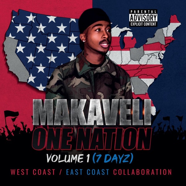 CD 2Pac / Makaveli - One Nation [Band 1 - 7 Dayz] [Unveröffentlichtes Album] Brandneu und versiegelt, Rap Rare Album, Death Row, Sammler Ausgabe
