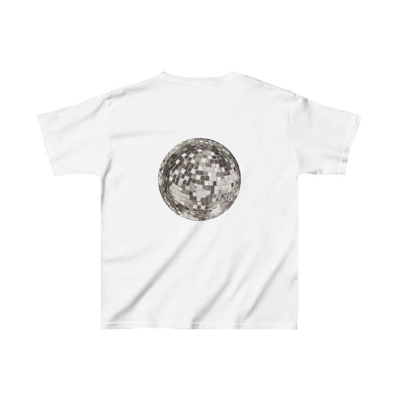 Martini Disco Baby Tee, Disco Ball Baby Tee, Women's Fitted Tee, Unisex Shirt, Y2K Clothing