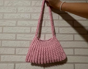 GOMBA BAG - digital crochet pattern and tutorial