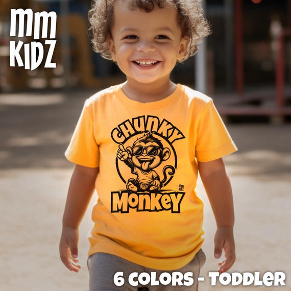 Chunky Monkey Graphic Tee for Toddlers