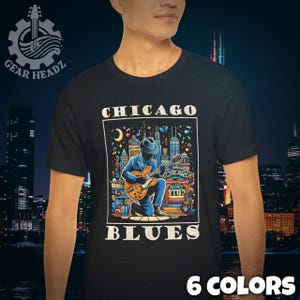 Chicago Blues Festival Tshirt - Etsy