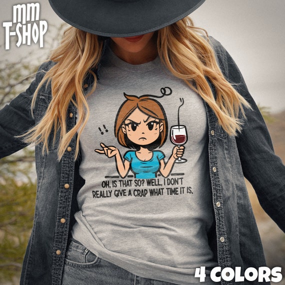 Wine Time Attitude T-Shirt