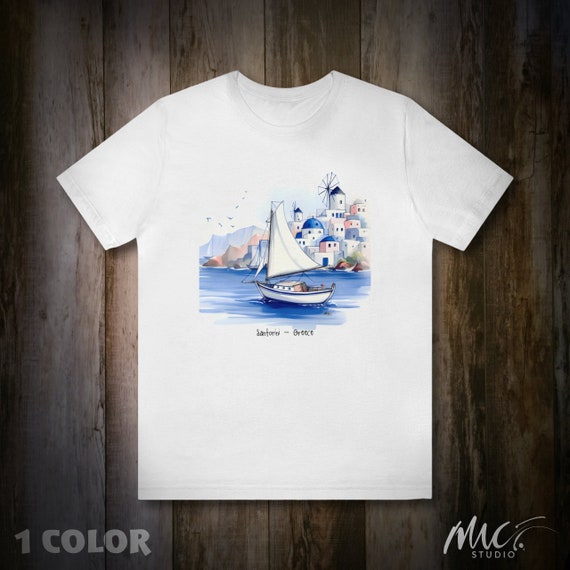 Santorini Greece T-Shirt