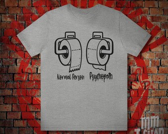 Grappig toiletpapierrol T-shirt, grappig bijschrift T-shirt, grappig cadeau, gag cadeau, cadeau voor moeder, cadeau voor vrouw, cadeau voor man