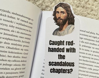 Jesus Smut Bookmark | Smutty Spicy Funny Book Club Gift | Book Lover Gift | Jesus Is That Smut Bookmark | Sarcastic Smut Gift