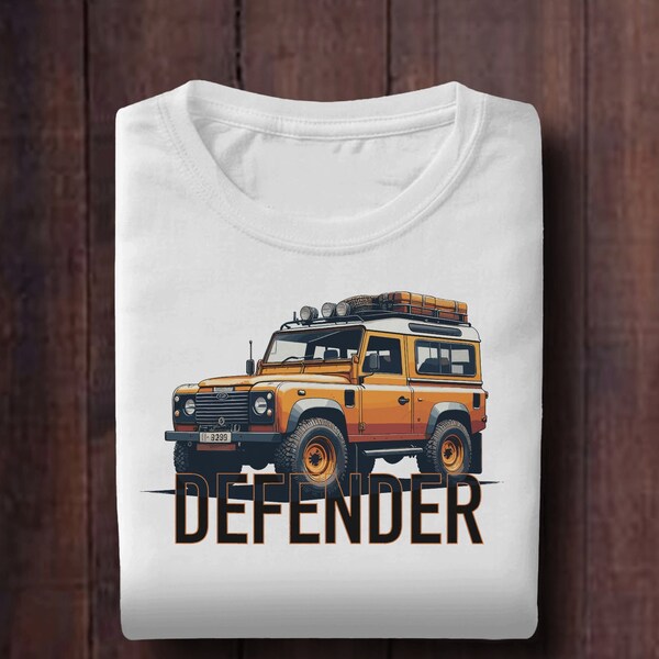 Defender Car PNG und SVG T-Shirt Druck Jeep