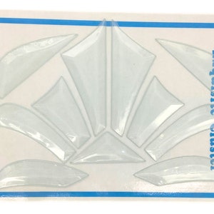 Beveled glass cluster, EC-165