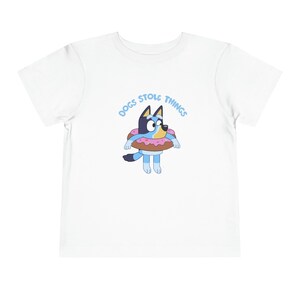Dog Stole Things Toddler Short Sleeve Tee
