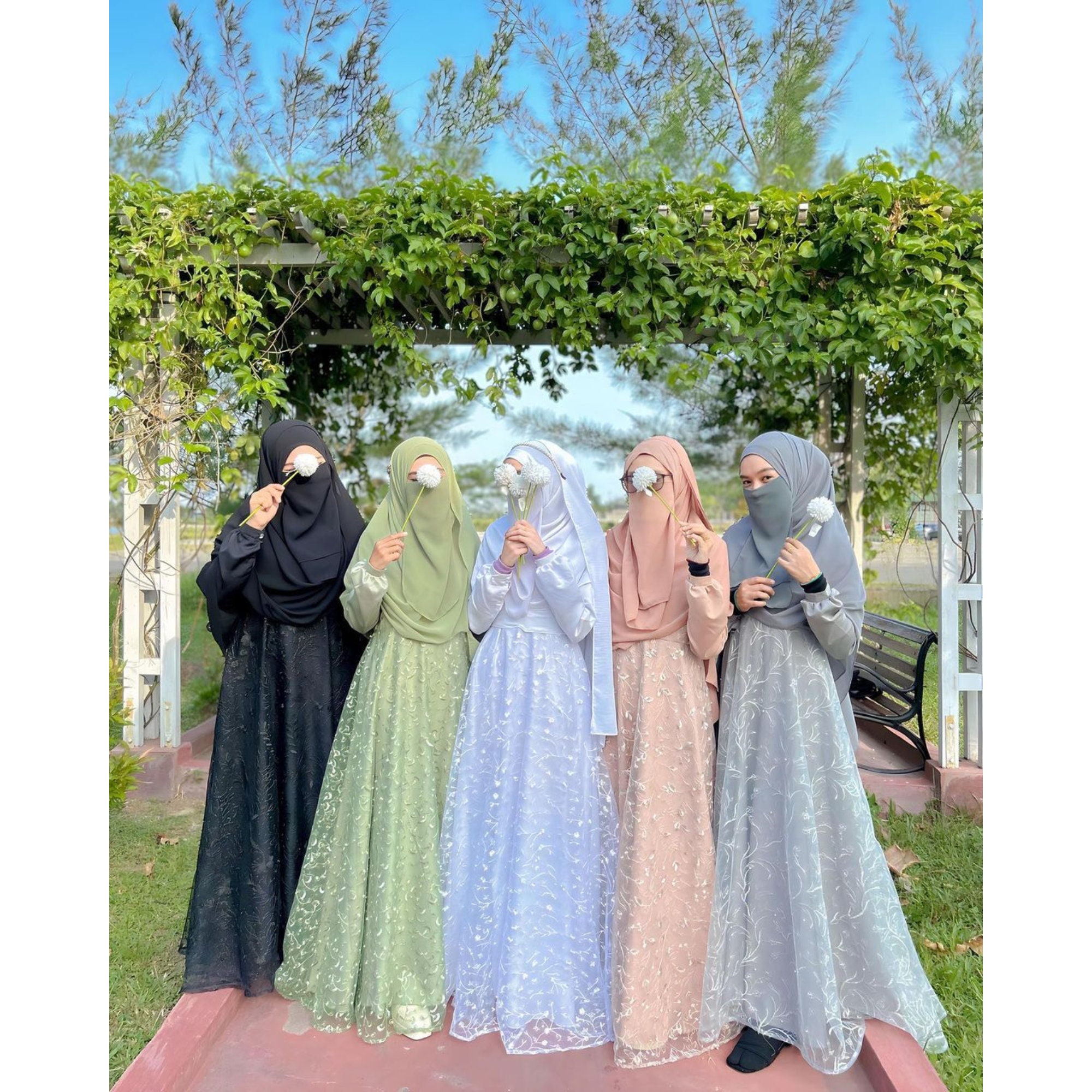 Bridesmaid Dress Muslim Wedding Dress Simple Wedding Gown Nikkah Dress Dress with Hijab for Wedding Eid Dress Nikkah Veil