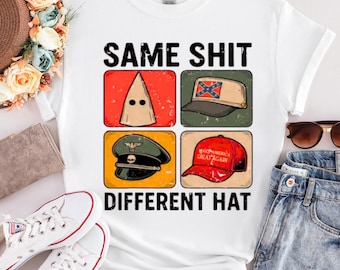 Anti Racist Shirt, Anti Trump TShirt, Sarcastic Political Graphic Tee, Protest Statement Gift