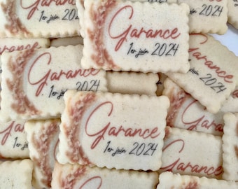 Personalized cookies, customizable printed cookies