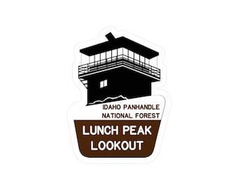 Lunch Peak Lookout Vinyl Decals
