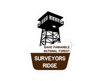 Surveyors Ridge Lookout Vinyl Decals