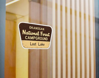 CUSTOM ORDER Lost Lake Campground Sign