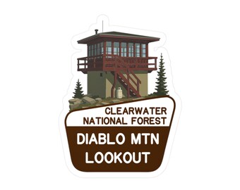 Diablo Mnt Lookout Decal - for the Diablovian in all of us