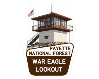War Eagle Lookout Vinyl Decals