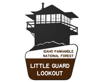 Little Guard Fire Lookout Decal