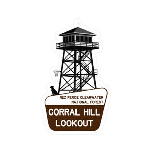 Corral Hill Lookout Vinyl Decals