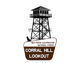 Corral Hill Lookout Vinyl Decals
