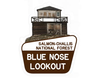 Blue Nose Lookout Vinyl Sticker