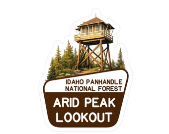 Arid Peak Lookout Vinyl Decals