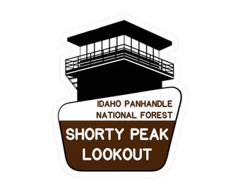 Shorty Peak Lookout Vinyl Decals