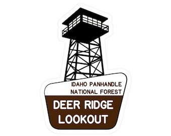 Deer Ridge Lookout Vinyl Decals