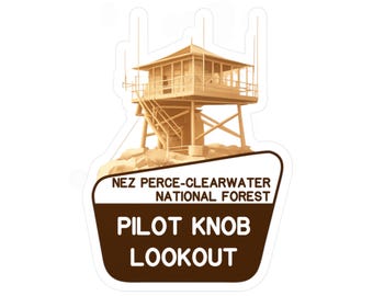 Pilot Knob Lookout Vinyl Decals