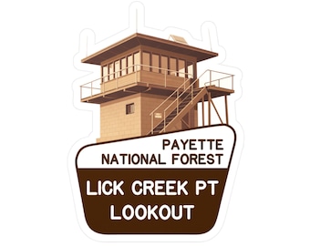 Lick Creek Point Lookout Vinyl Decals