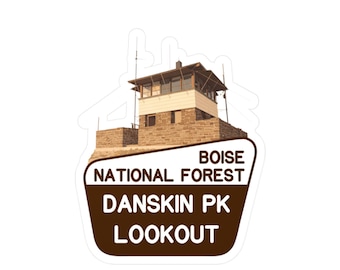 Danskin Peak Lookout Vinyl Decals