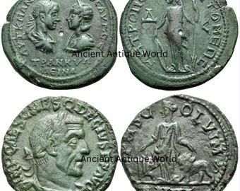 48 immagini di monete romane antiche: collezione PNG (prodotto digitale)
