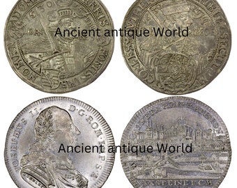 108 Thalers Ancient Coin Images: PNG Collection (Digital Product)