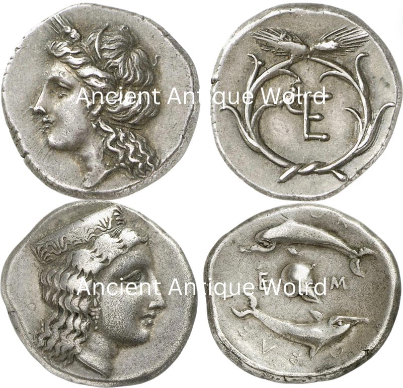 Greek Coins and their Values 古代ギリシャコイン Ancient Greek Coinage - World History Encyclopedia