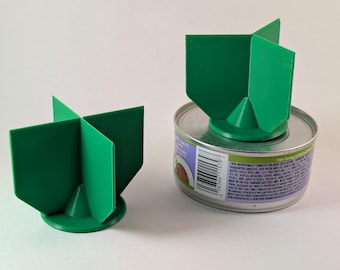 Divisore per cibo per gatti: dividi il cibo del tuo gatto in porzioni uguali senza problemi o confusione aggiuntiva. Si divide in 3 o 4 modi.