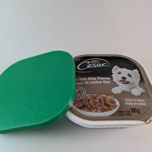 Reusable Dog Food Lid - Compatible with 100g Food Trays
