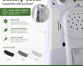 Battery Cover - Compatible with SureFeed Microchip Feeder (Standard & Battery Eliminator Versions)