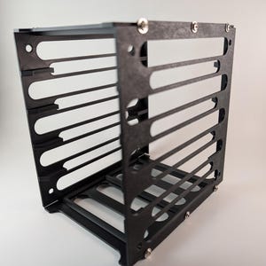 3.5&quot; Hard Drive Caddy - Slot-Loading Cage with spot for Fan Mounts