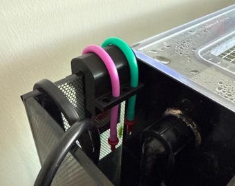 Supporto per tubo di dosaggio per acquario - Design regolabile per 1-4 tubi