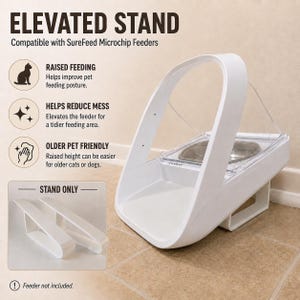Elevated Stand - Compatible with SureFeed Microchip Feeders