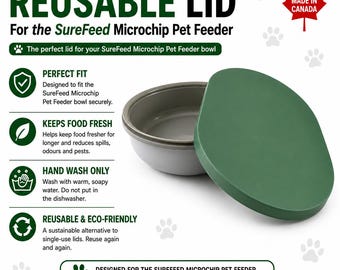 Food Bowl Covers - Compatible with SureFeed Feeder Bowls
