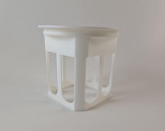 2 Inch Net Pot - Designed for 1.5" Square Rockwool Blocks (Mini-Blocks)
