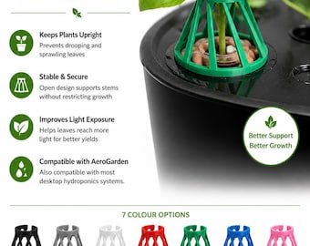 Plant Support Stands - Perfect for Young Seedlings in Hydroponic Systems