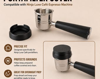 Portafilter Cover - Compatible with Ninja Luxe Café Espresso Machine