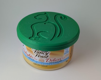 Reusable Lid for 3oz Cat Food Cans - Secure, Durable, & Eco-Friendly (Single)